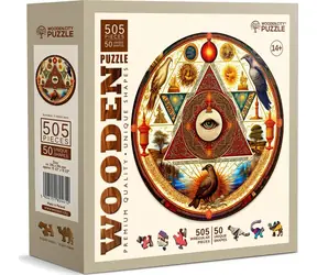 WOODEN CITY Dřevěné puzzle Oko vesmíru / 505 dílků / od 10 let