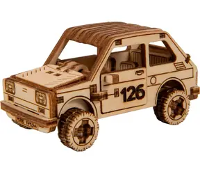 WOODEN CITY 3D Dřevěné puzzle Superfast Rally Car 3 / 87 dílků / od 8 let