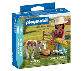 Playmobil® DuoPack 72026 DuoPack Jezdkyně s hříbětem / Počet dílků: 7 / od 4 let