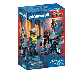 Playmobil® Action Heores 72076 Zloději jízdních kol / Počet dílků: 11 / od 4 let