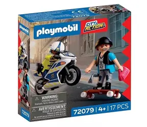 Playmobil® Action Heores 72079 Pronásledování na motorce / Počet dílků: 17 / od 4 let