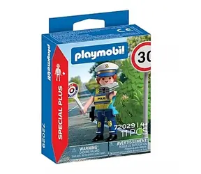 Playmobil® Special Plus 72029 Policajt s radarem / Počet dílků: 11 / od 4 let