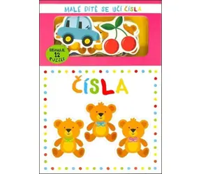 Svojtka & Co. Kniha s puzzle: Čísla / od 1 roku