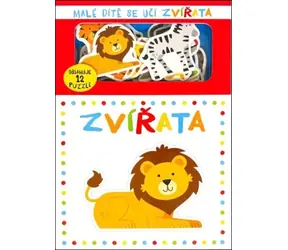Svojtka & Co. Kniha s puzzle: Zvířata / od 1 roku