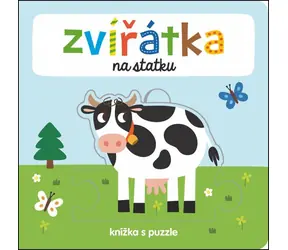 Svojtka & Co. Knížka s puzzle: Zvířátka na statku / od 12 měsíců