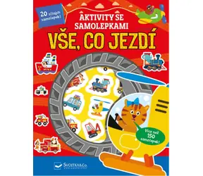 Svojtka & Co. Aktivity se samolepkami - Vše, co jezdí / od 3 let