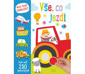Svojtka & Co. Moje první samolepky - Vše, co jezdí 