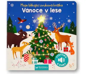 Svojtka & Co. Moje blikající zvuková knížka Vánoce v lese / od 1 roku