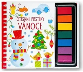 Svojtka & Co. Otiskni prstíky Vánoce / od 2 let