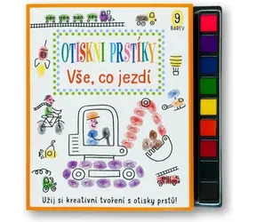 Svojtka & Co. Otiskni prstíky Vše, co jezdí / od 1 roku