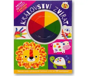 Svojtka & Co. Království zvířat - Kniha aktivit s barevnou paletou / od 3 let