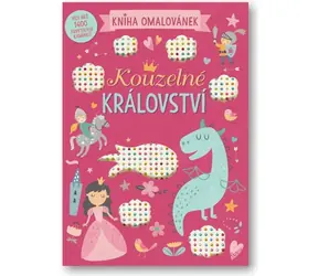 Svojtka & Co. Kouzelné království - 1400 diamantů k nalepení, omalovánky / od 3 let