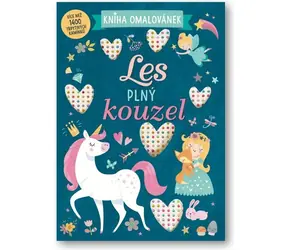 Svojtka & Co. Les plný kouzel - 1400 diamantů k nalepení, omalovánky / od 3 let