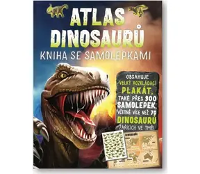 Svojtka & Co. Atlas dinosaurů Kniha se samolepkami / od 3 let