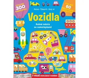 Svojtka & Co. Vozidla Rušné město se samolepkami / od 3 let