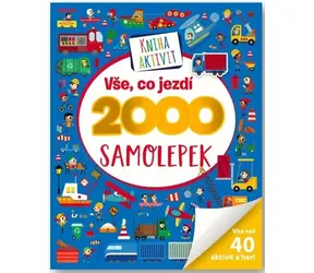 Svojtka & Co. Vše, co jezdí 2000 samolepek / od 3 let