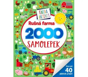 Svojtka & Co. Rušná farma 2000 samolepek / od 3 let