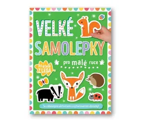 Svojtka & Co. Velké samolepky pro malé ruce Přátelé z lesa / od 3 let