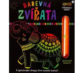 Svojtka & Co. Barevná zvířata - Vyškrabávací obrázky / od 3 let