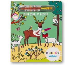 Svojtka & Co. Malování vodou: Kdo žije v lese? / od 2 let