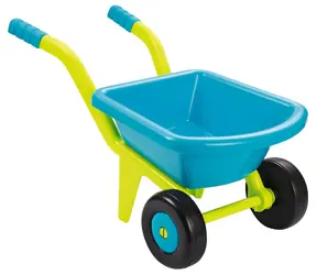 Ecoiffier Zahradní kolečko žluto-modré s 2 kolečky / od 18 měsíců