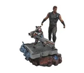 Diamond Select Thor & Rocket - Marvel Premier Avengers 3 - 30cm
