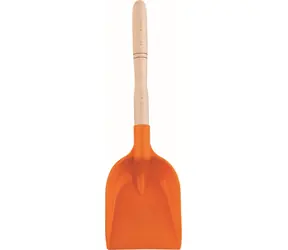 Androni Lopata s dřevěnou násadou - délka 34 cm, oranžová