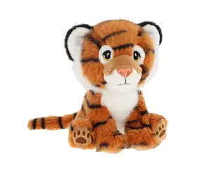 Keel Toys SE3744 Keeleco Tygr - ekoplyšová hračka 14 cm