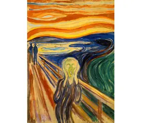 ENJOY Puzzle Edvard Munch: Výkřik / 1000 dílků / od 14 let