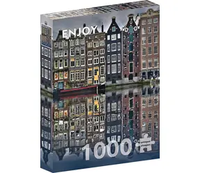 ENJOY Puzzle Domy v Amsterdamu / 1000 dílků / od 14 let