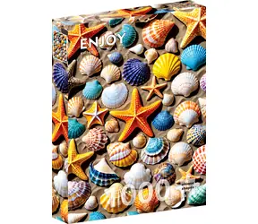ENJOY Puzzle Poklady na pláži / 1000 dílků / od 14 let