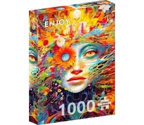 ENJOY Puzzle Smělá múza / 1000 dílků / od 14 let