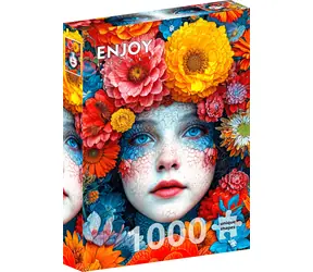 ENJOY Puzzle V obětí květin / 1000 dílků / od 14 let