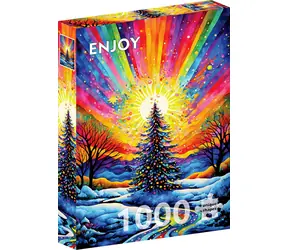 ENJOY Puzzle Slavnost vánočního stromku / 1000 dílků / od 14 let