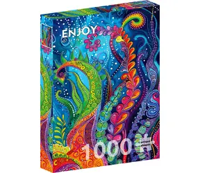 ENJOY Puzzle Živé spirály / 1000 dílků / od 14 let