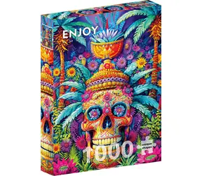 ENJOY Puzzle Lebka džungle / 1000 dílků / od 14 let