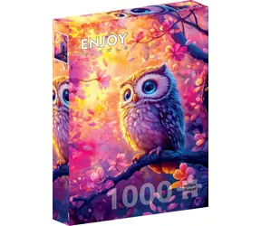 ENJOY Puzzle Zasněná sova / 1000 dílků / od 14 let