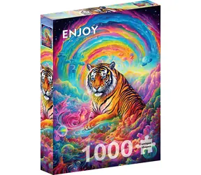 ENJOY Puzzle Tam, kde vládnou tygři / 1000 dílků / od 14 let