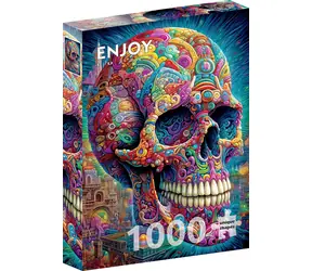 ENJOY Puzzle Originální lebka / 1000 dílků / od 14 let