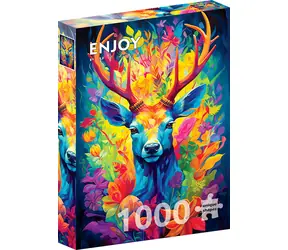 ENJOY Puzzle Jelen královský / 1000 dílků / od 14 let