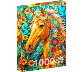 ENJOY Puzzle Kvetoucí hříva / 1000 dílků / od 14 let