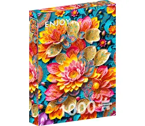 ENJOY Puzzle Elegantní vodní linky / 1000 dílků / od 14 let
