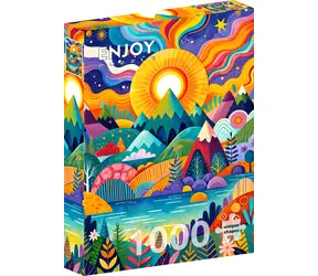 ENJOY Puzzle Kouzelný horizont / 1000 dílků / od 14 let