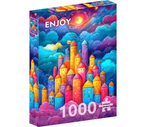 ENJOY Puzzle Pevnost v oblacích / 1000 dílků / od 14 let