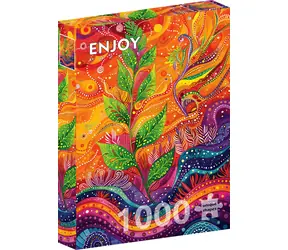 ENJOY Puzzle Organický rytmus / 1000 dílků / od 14 let