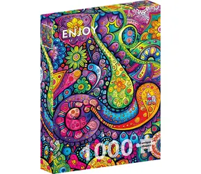 ENJOY Puzzle Radostné víry / 1000 dílků / od 14 let