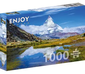 ENJOY Puzzle Odraz vrcholu Matterhornu / 1000 dílků / od 14 let