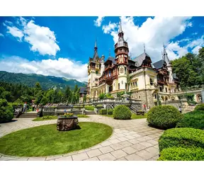 ENJOY Puzzle Královský hrad, Sinaia, Rumunsko