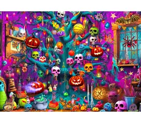 ENJOY Puzzle Panství nočních můr / 1000 dílků / od 14 let