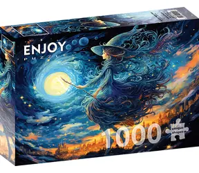 ENJOY Puzzle Noc čarodějnic / 1000 dílků / od 14 let
